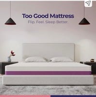  5-Zone Reversible 2-Layer | Hard & Soft Comfort with Cocoon Foam|5-Year Warranty 4 inch King Memory Foam Mattress on Flipkart