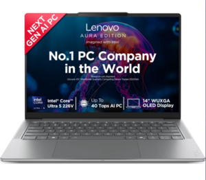 Lenovo Yoga Slim 7 Aura Edition OLED Display Intel Core Ultra 5 226V - (16 GB/512 GB SSD/Windows 11 Home) 