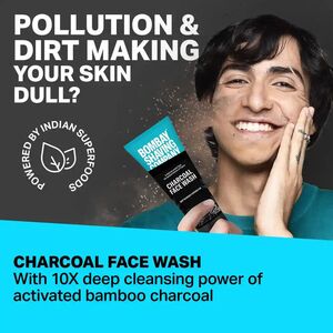 Bombay Shaving Company Charcoal Face Wash, 100g