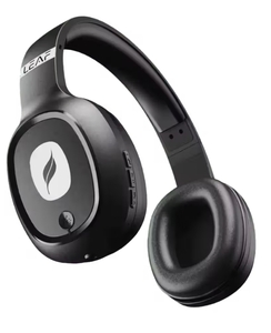 (bengaluru -560001) Leaf Bass Wireless Headphone with AI Sound App, Dual Pairing, 30H Playtime,