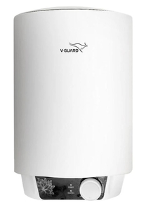 V-Guard 25 L Storage Water Geyser High Energy Efficiency | Advanced 4 Layer Safety | Suitable for Hard Water (Zio 25L, White) (White)