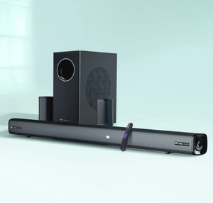 ZEBRONICS Juke Bar 9451 (SBSPK C8) Dolby Audio Wireless Subwoofer & Dual Satellite 600 W Bluetooth Soundbar (Black, 5.1 Channel)