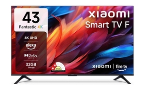 Xiaomi F Series 108 cm (43 inch) Ultra HD (4K) LED Smart Fire TV with Dolby Audio | Box Speakers | Alexa | 32GB Storage | Filmmaker Mode| Mi TV on Flipkart