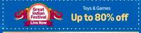 Amazon - Upto 80% Off Toys & Games - Brands - Lego - Mattle & more