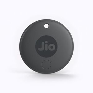 JioTag (2nd Generation) (Grey) - Android or iOS Compatible IP64 Rated Worldwide Item Finder for Keys, Wallets, Luggage, 