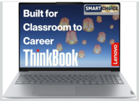 Lenovo Smartchoice ThinkBook 16, AMD Ryzen 5 220 (Coequal R5 8540U), 16GB RAM, 1TB SSD, WUXGA IPS 16” (40.64cm), Win11 Home, Arctic Grey, 1.7Kg, 21UTA01HIG, FPR, Backlit, 400Nits, 1Y Warranty, Laptop