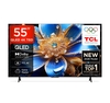 TCL T6D 138.71 cm (55 inch) QLED Ultra HD (4K) Smart Google TV 2026 Edition with HDR10+ Dolby Vision- Atmos 28W HVA Panel TCL AI Slim & Uni body Design (55T6D)