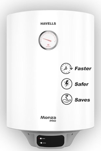 Havells Monza Pro 15L Storage Water Heater(Geyser)|Faster Heating|Safer to use|Saves electricity|Engineered for Hard Water|Endurashield Coated Anti Rust Tank|Whirlflow Technology|High Rise suitable

