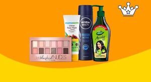 Amazon: Get 10% upto ₹500 Cashback on min ₹300  Beauty Shopping order