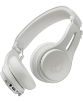 Skullcandy Icon ANC On-Ear Wireless Bluetooth Headphones - Active Noise Cancelling, 97.5dB 60Hr Battery + Rapid Charge, Mic, Stay-Aware Mode, iOS & Android – Bone