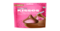Hershey's Kisses Strawberry Creme - Flavored Center Filled Chocolate on Instamart: 