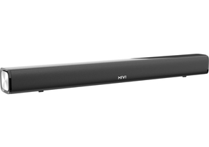 Mivi Fort S60 with 2 inBuilt Subwoofers, 3EQ Modes, Remote Ctrl 60 W Bluetooth Soundbar (Black, 2.2 Channel)
