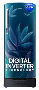 Samsung 183 L, 4 Star, Digital Inverter, Direct-Cool Single Door Refrigerator 