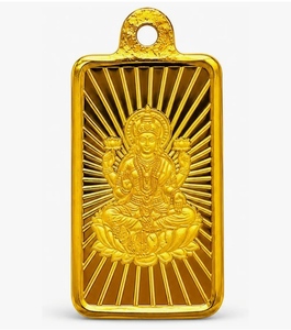 24 Karat (999) Pure 2 g Gold Bar Pendant

