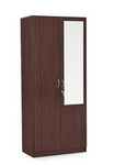 HomeTown Allen 2-Door Wardrobe with Mirror (Walnut) HomeTown Allen 2-Door Wardrobe with Mirror (Walnut) discount offer