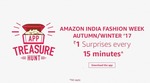 Amazon App Treasure Hunt - Re.1 Surprises every 15min Amazon App Treasure Hunt - Re.1 Surprises every 15min discount offer